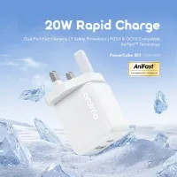 oraimo PowerCube 201 UK Type Plug 20W Charger (iPhone)